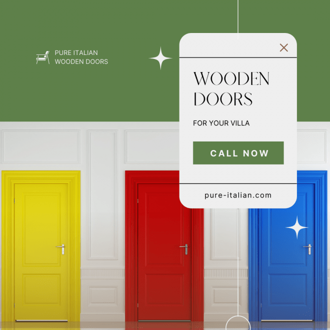 20% OFF on Custom Made Wooden Doors by Pure italian in Abu Dhabi