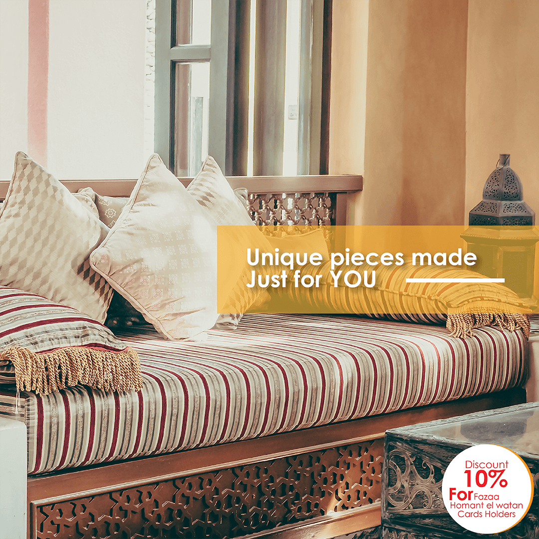 Your Dream Home Will Now Turn into Reality! Interest free Installment Plans! Add luxurious and contemporary furniture to your home décor for an elegant look designed for your lifestyle. With high quality custom made pieces of furniture and majlis. Prices starting from 1350 AED only! *Special extra 10% discount for Homat Al Watan & Fazaa Cardholders