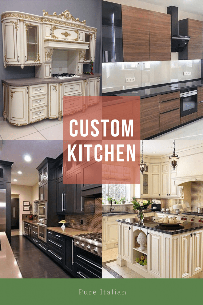 Best Designs and Prices for Customized Kitchens and Closets - Pure Italian | Abu Dhabi