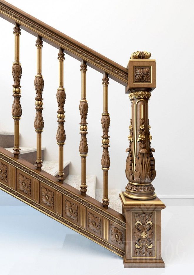 Custom Design wooden Handrails in Abu Dhabi