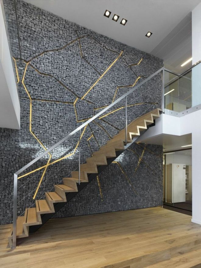 Stair Handrail Interior Design in Abu Dhabi