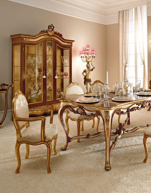 Custom Design Classic Dining Room for Sale in Abu Dhabi