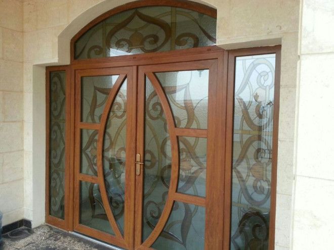 UPVC Custom Door Design Turkish & German Origin